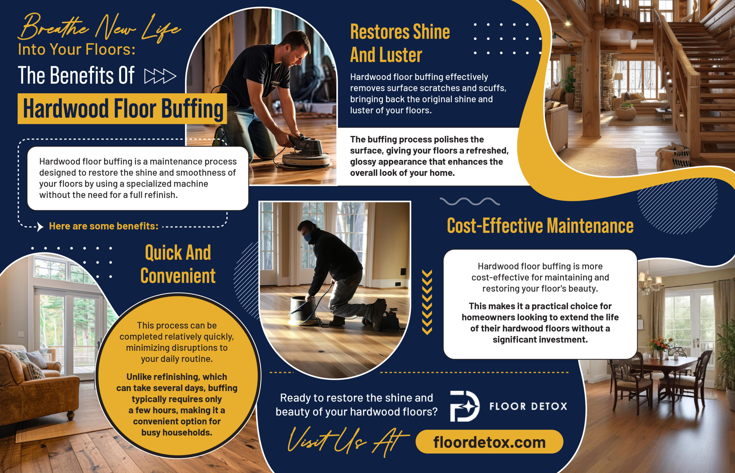 Breathe New Life Into Your Floors: The Benefits Of Hardwood Floor Buffing